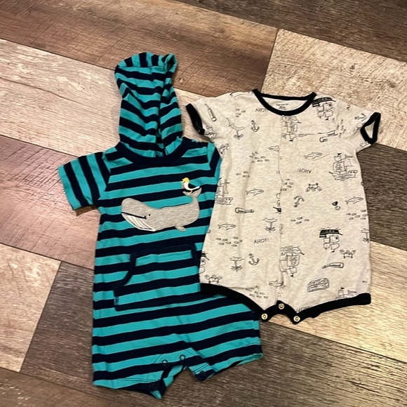 18 month boy nautical rompers - Picture 4 of 5